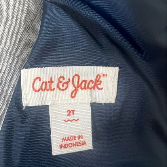 Cat and Jack Boys Gray Blazer NEW - Picture 4 of 5